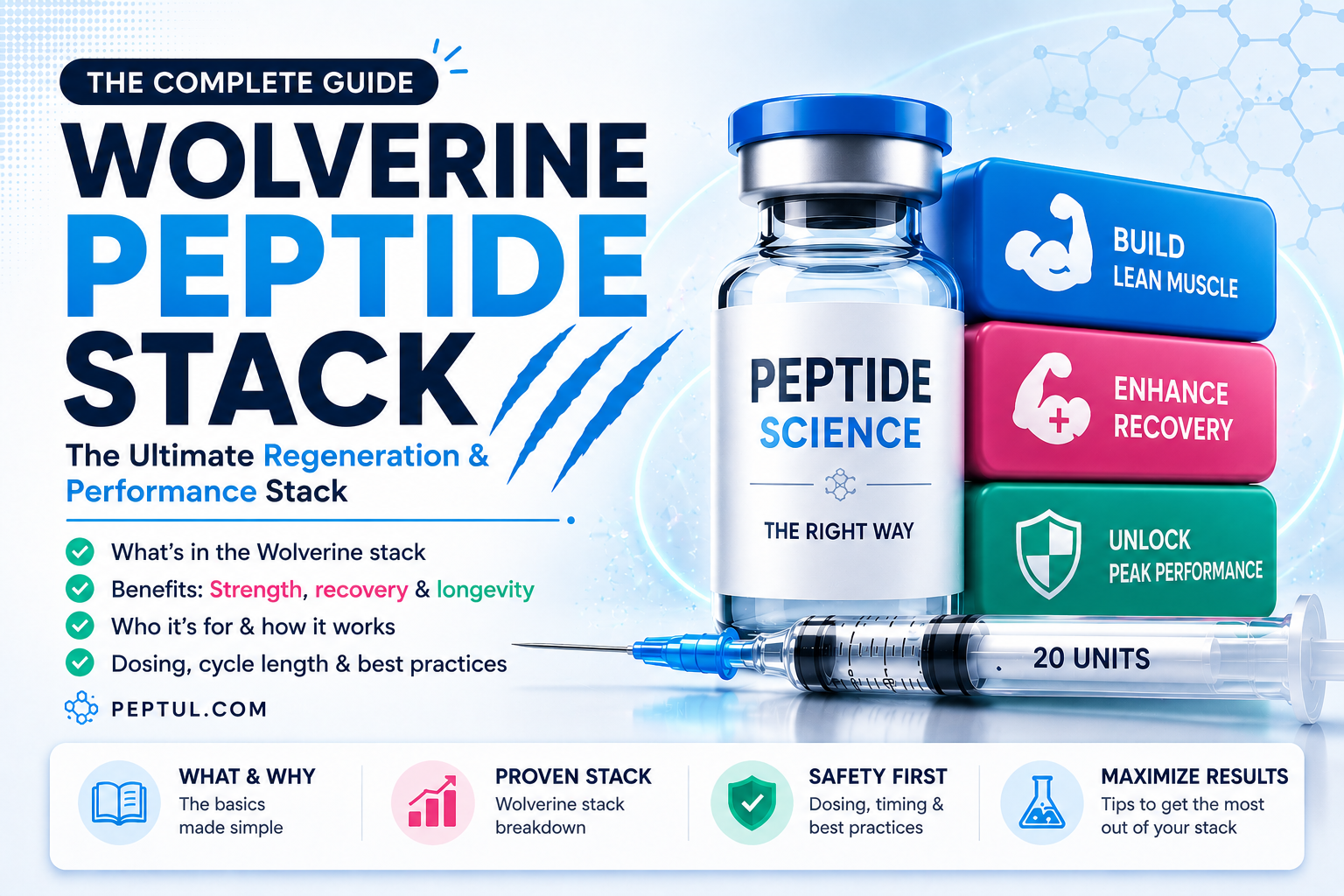The Wolverine Stack: BPC-157 + TB-500 for Recovery (Full Breakdown)